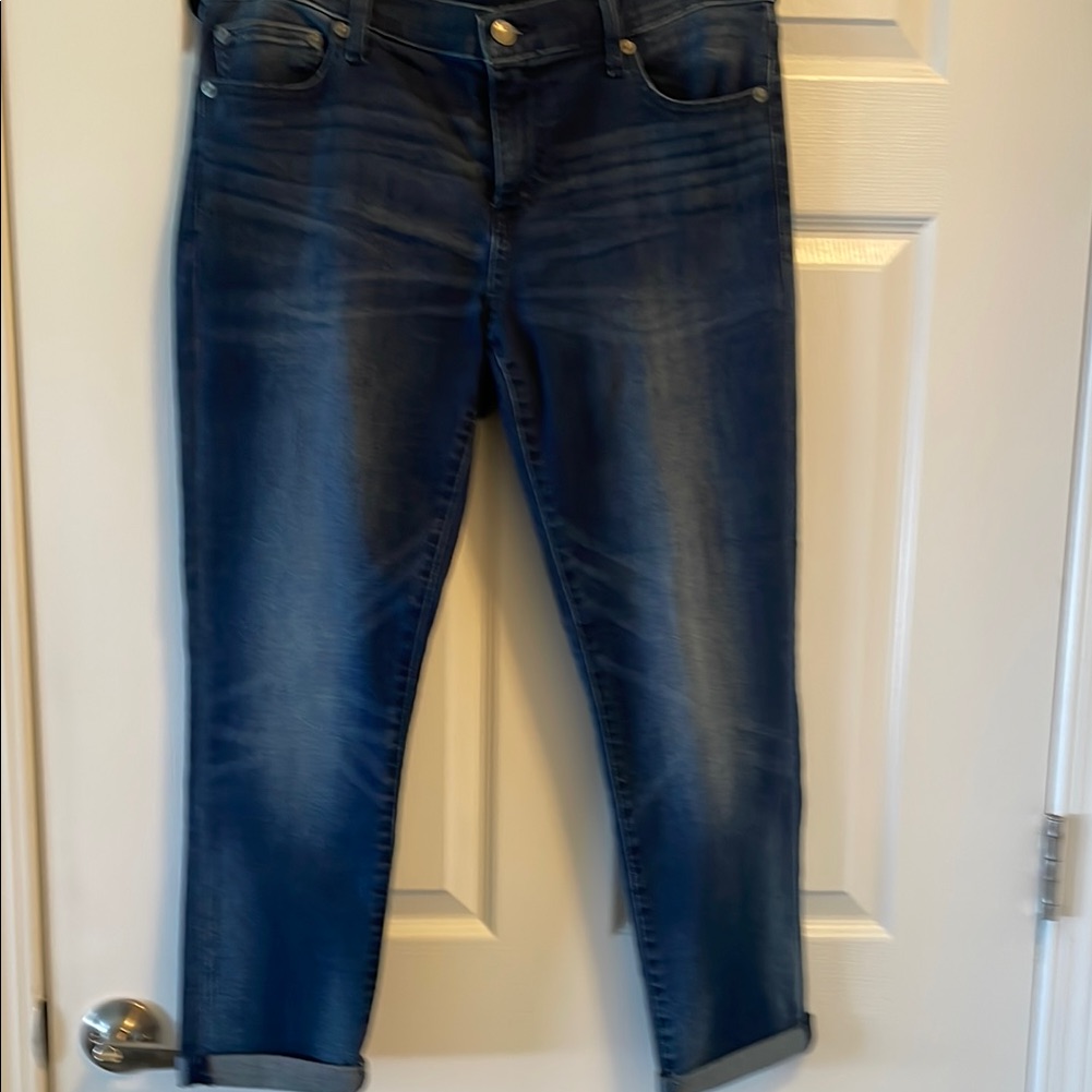Gap Girlfriend Womens Blue Jean 31r 24â Inseam Cuffed 25â Inseam Uncuffed Gap Girlfriend Womens Blue Jean 31r 24â Inseam Cuffed 25â Inseam Uncuffed